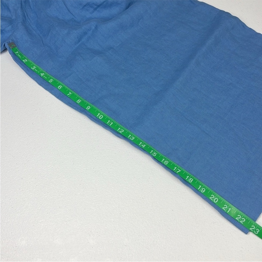 Outerknown Eclipse Pleated Linen Pants High Rise … - image 5